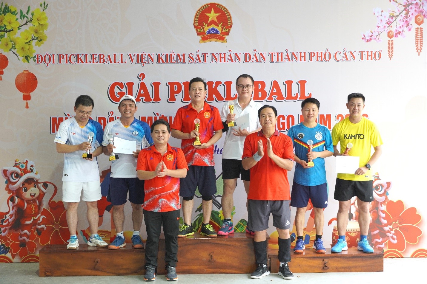 VKSND thành phố Cần Thơ tổ chức Giải Pickleball mừng Đảng, mừng Xuân Bính Ngọ 2026