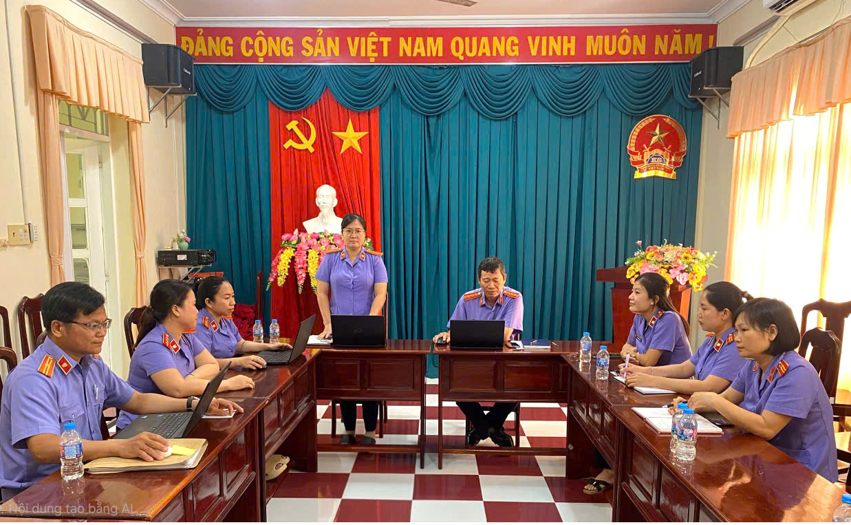 VKSND Khu vực 14 - Cần Thơ: Bộ phận Dân sự hành chính triển khai chương trình công tác kiểm sát năm 2026