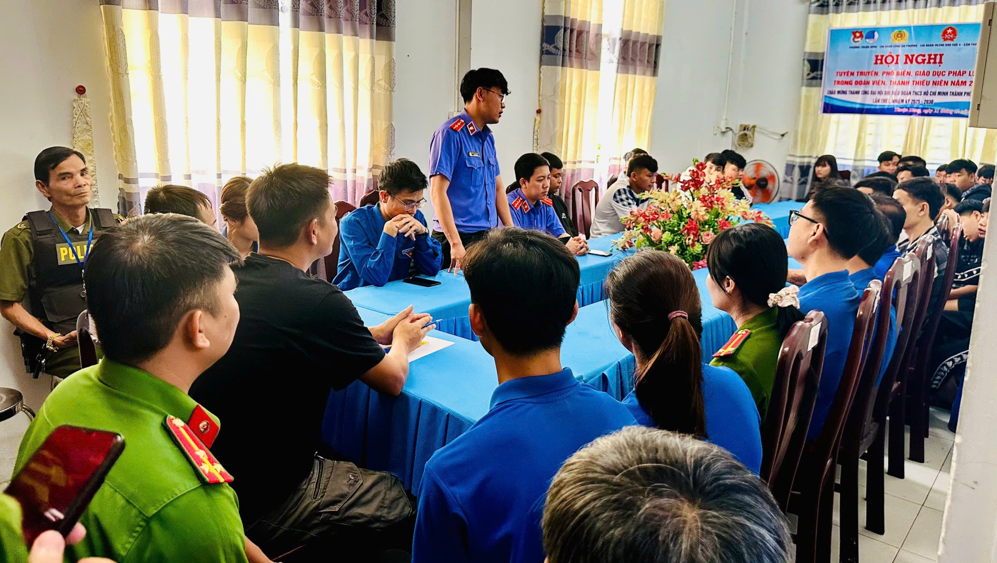 Chi đoàn VKSND Khu vực 4 phối hợp tổ chức Hội nghị tuyên truyền, phổ biến pháp luật cho đoàn viên, thanh thiếu niên năm 2025