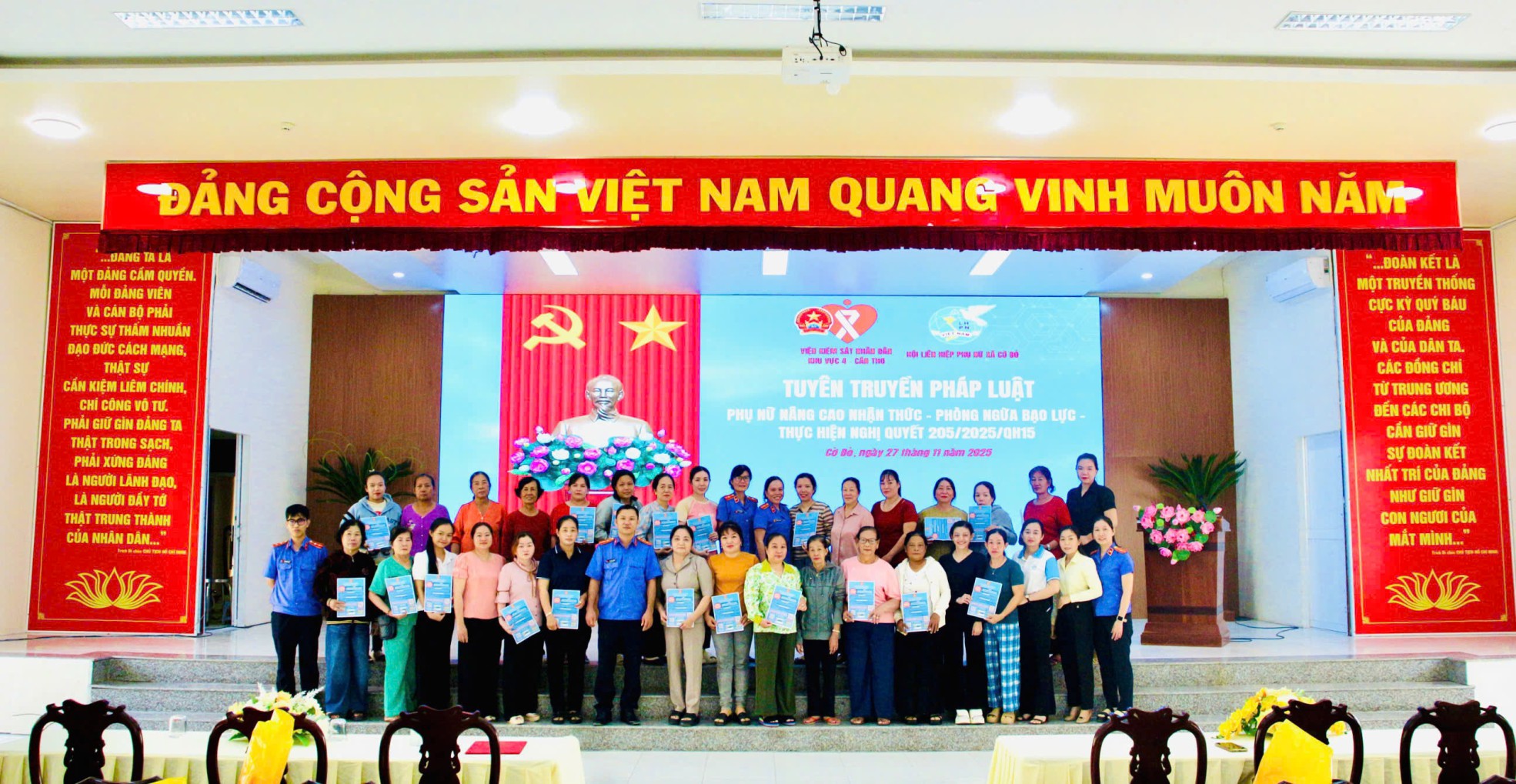 VKSND Khu vực 4 - Cần Thơ tổng kết Tháng hành động vì bình đẳng giới và phòng ngừa, ứng phó với bạo lực trên cơ sở giới năm 2025