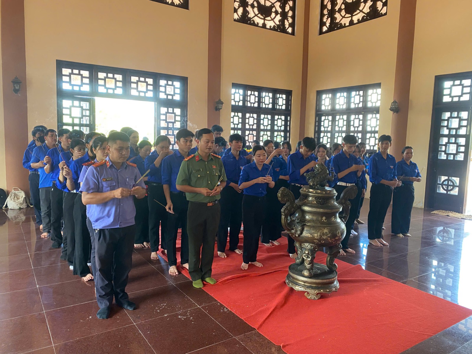 Tuổi trẻ VKSND Khu vực 9 thiết thực chào mừng 70 năm Ngày truyền thống Hội Liên hiệp Thanh niên Việt Nam