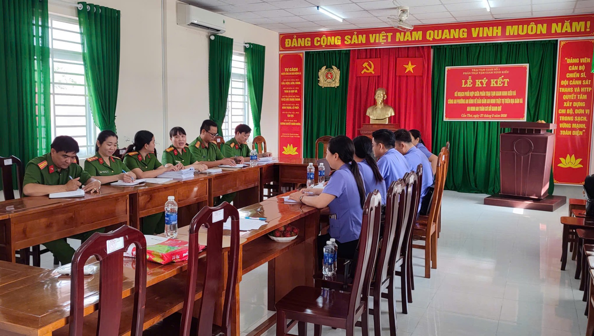 VKSND Khu vực 1 - Cần Thơ kiểm sát trực tiếp tại Phân trại tạm giam khu vực Ninh Kiều