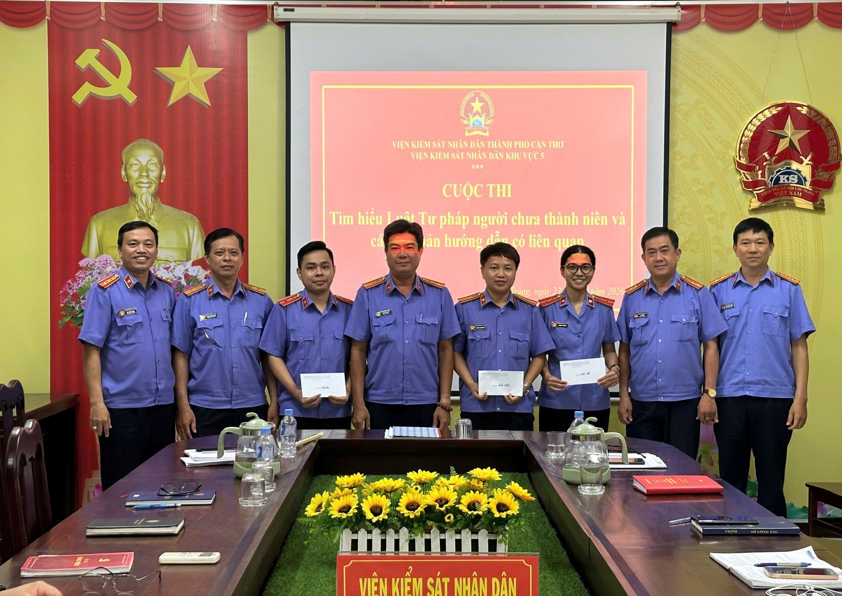 VKSND Khu vực 5 - Cần Thơ tổ chức Cuộc thi tìm hiểu Luật Tư pháp người chưa thành niên