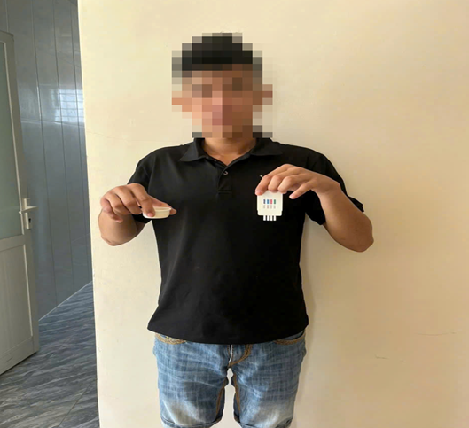 Khởi tố đối tượng sử dụng trái phép chất ma tuý