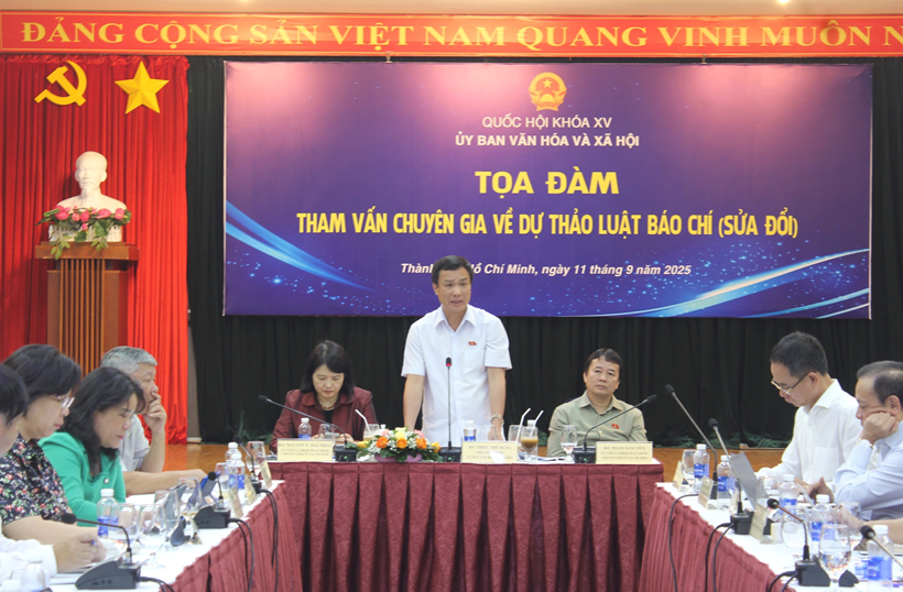 Sửa đổi, bổ sung Luật Báo chí để phù hợp với thực tiễn