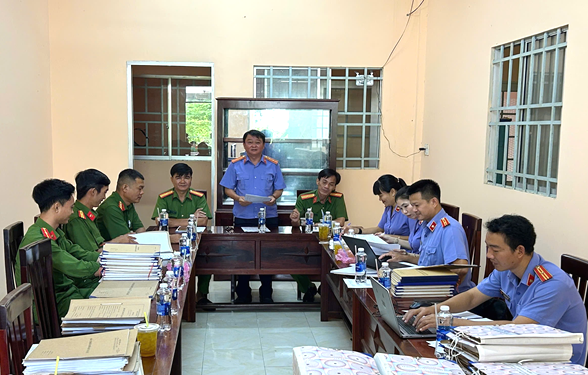 Trực tiếp kiểm sát Phân trại tạm giam khu vực Long Mỹ 1 và Long Mỹ 2 đợt 06 tháng cuối năm 2025