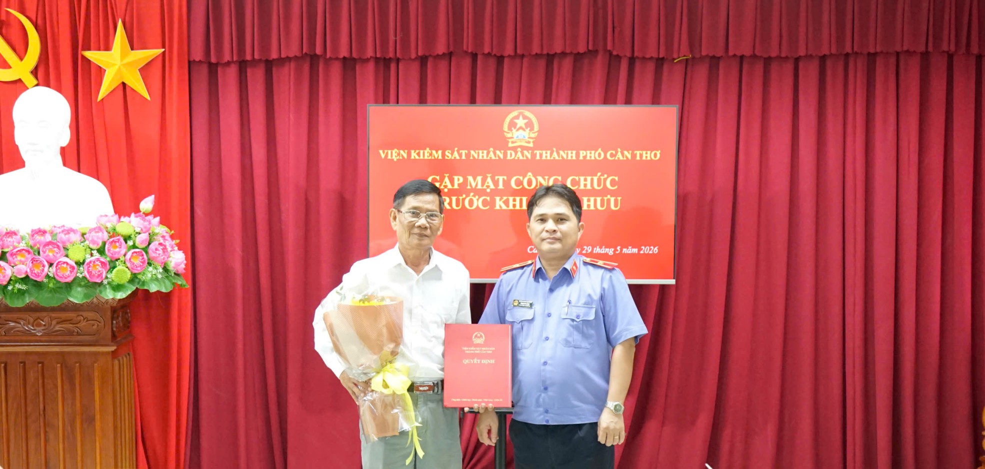   Gặp mặt tri ân đồng chí Nguyễn Văn Hữu trước khi nghỉ hưu theo chế độ