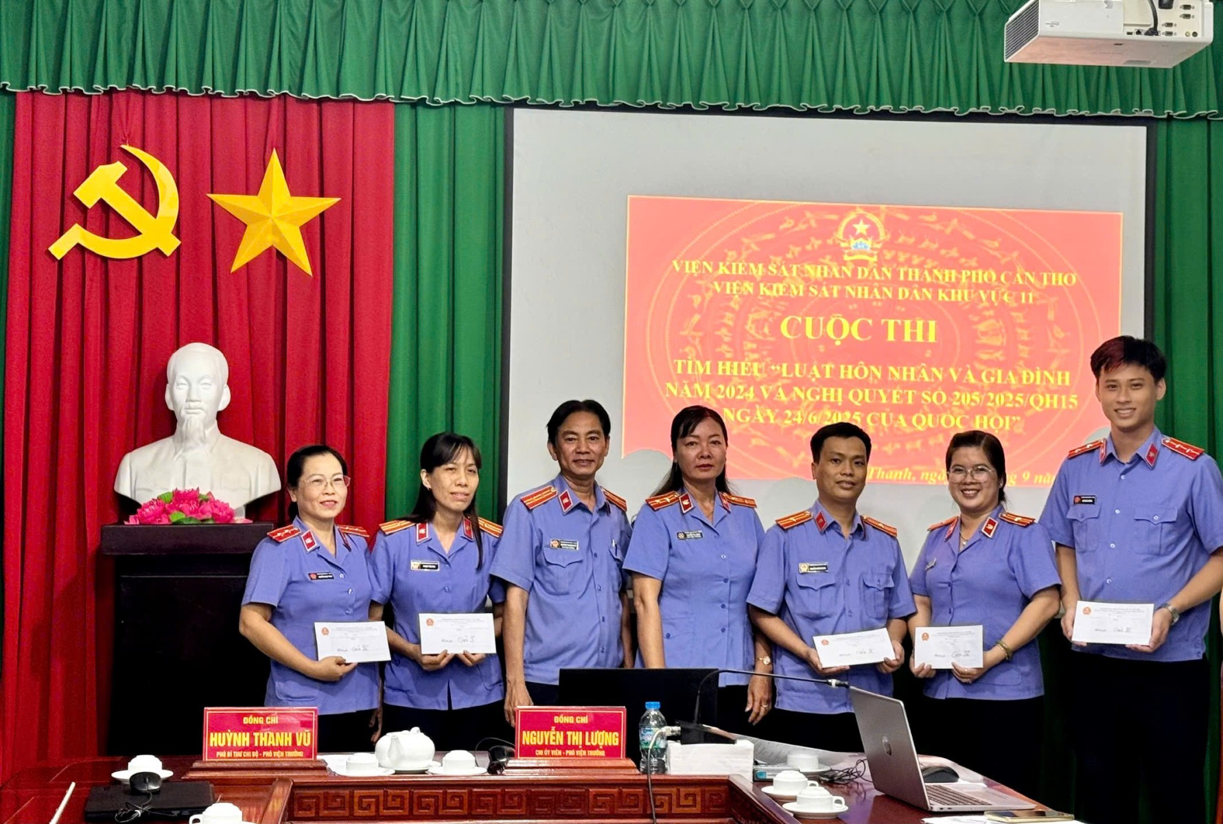 VKSND Khu vực 11 - Cần Thơ tổ chức cuộc thi trực tuyến tìm hiểu pháp luật