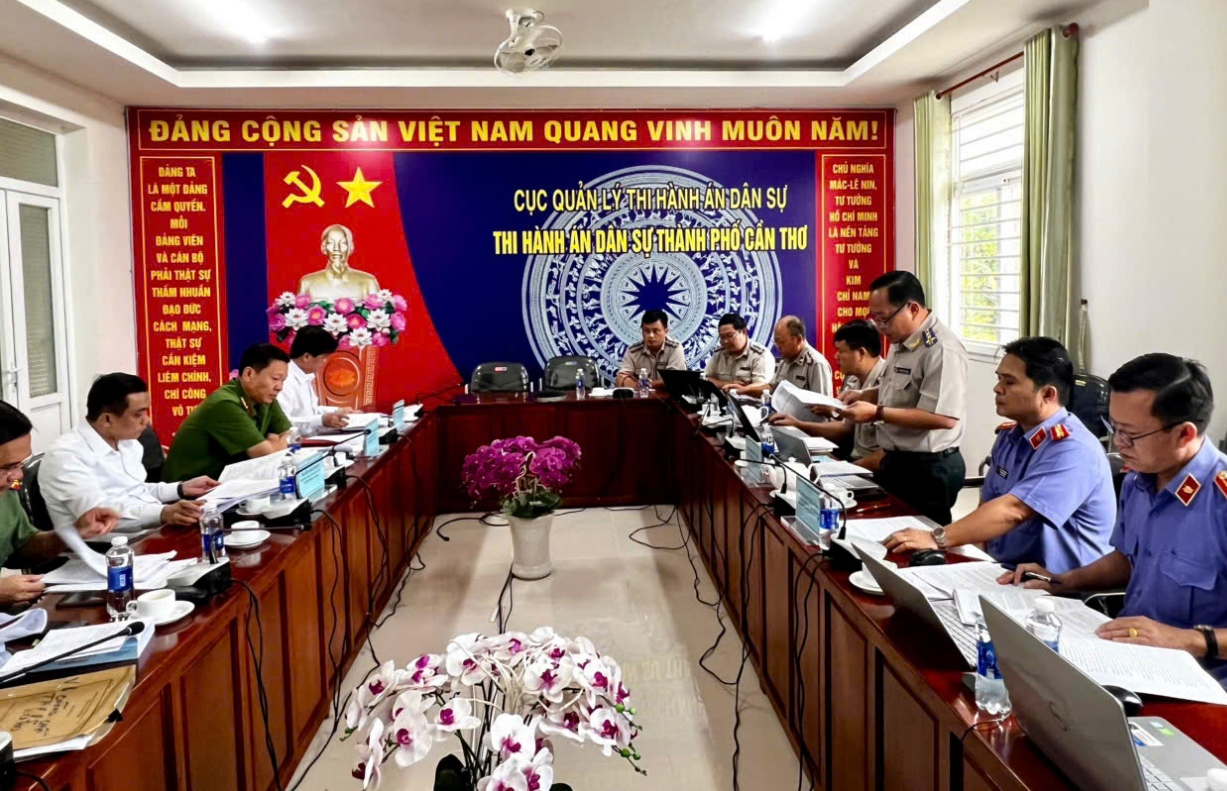 Hội nghị góp ý dự thảo Quy chế phối hợp liên ngành trong công tác thi hành án dân sự
