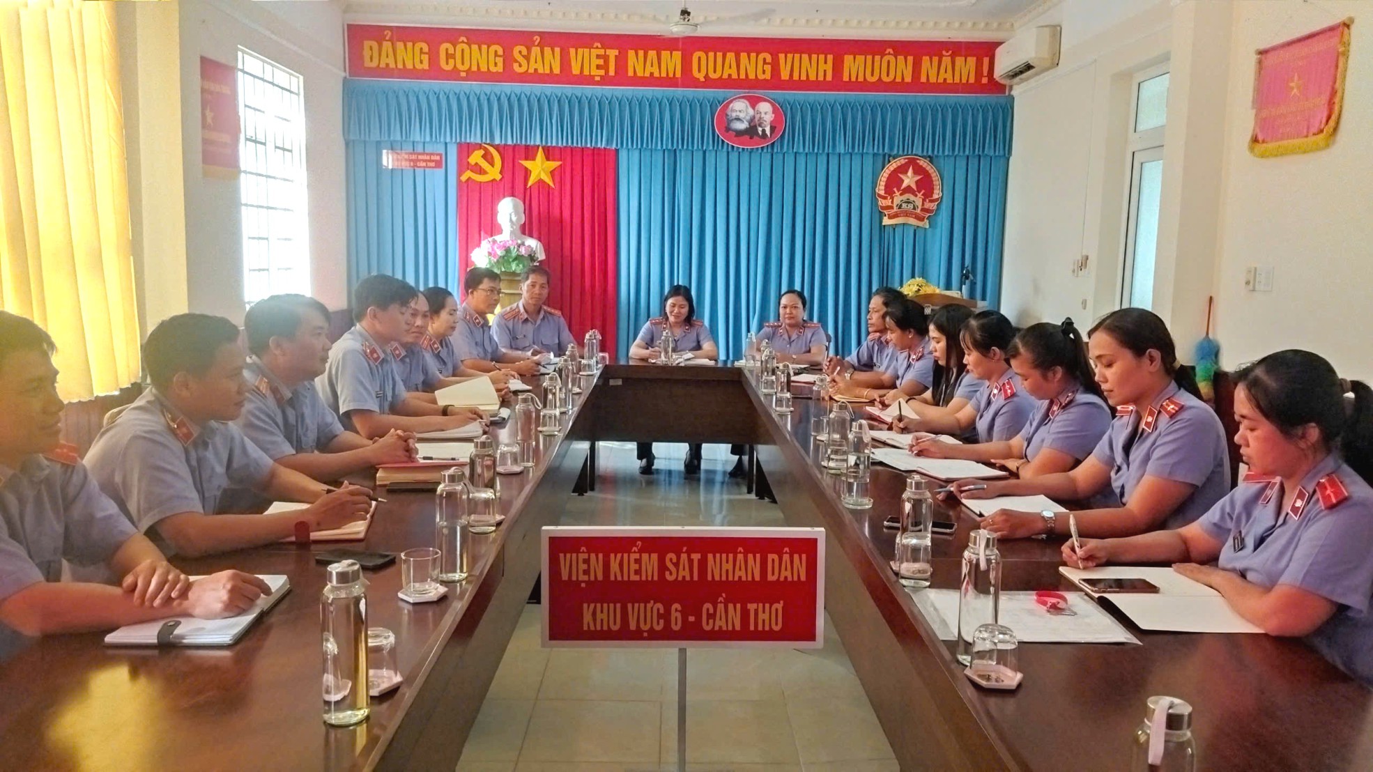 VKSND Khu vực 6 – Cần Thơ Triển khai việc đánh giá kết quả thực hiện chỉ tiêu của Ngành