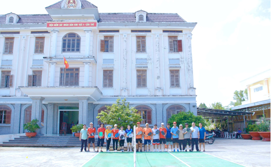 VKSND Khu vực 4: Tổ chức Giải đấu Pickleball chào mừng 65 năm ngày thành lập ngành Kiểm sát nhân dân