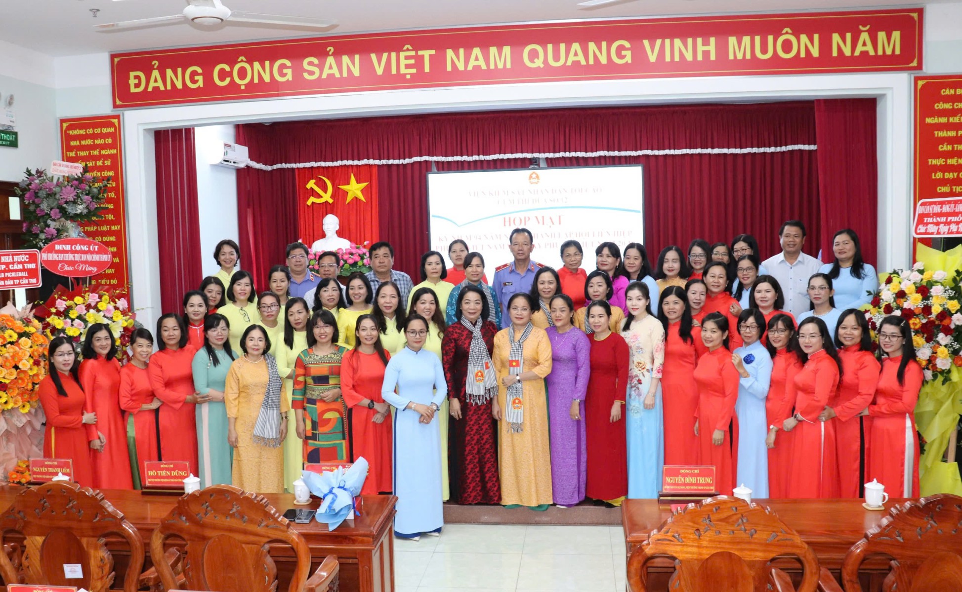 Cụm thi đua số 12 ngành Kiểm sát nhân dân tổ chức họp mặt kỷ niệm 94 năm thành lập Hội Liên hiệp Phụ nữ Việt Nam