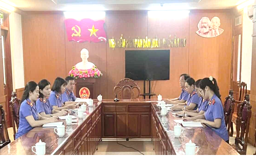 Chi bộ 9, Đảng bộ VKSND thành phố Cần Thơ đổi mới công tác tư tưởng theo tinh thần Đại hội XIV của Đảng