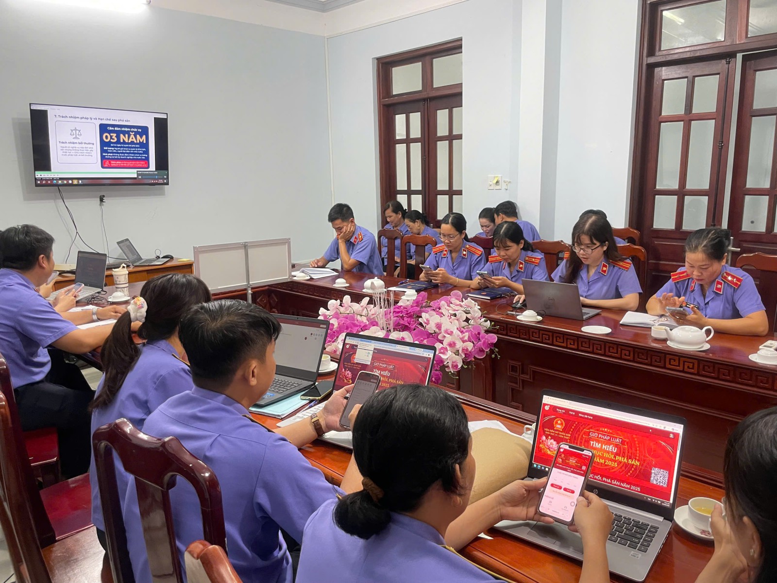 VKSND Khu vực 11 - Cần Thơ đổi mới “Giờ pháp luật” bằng ứng dụng công nghệ số