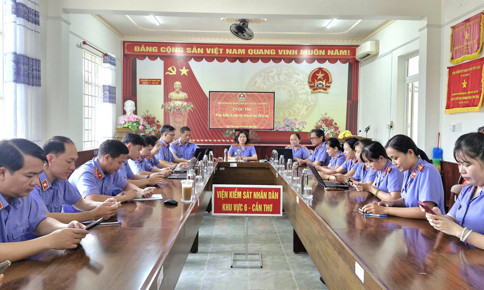 VKSND Khu vực 6 – Cần Thơ: Tổ chức Cuộc thi “Tìm hiểu Luật Thi hành án dân sự năm 2025” 