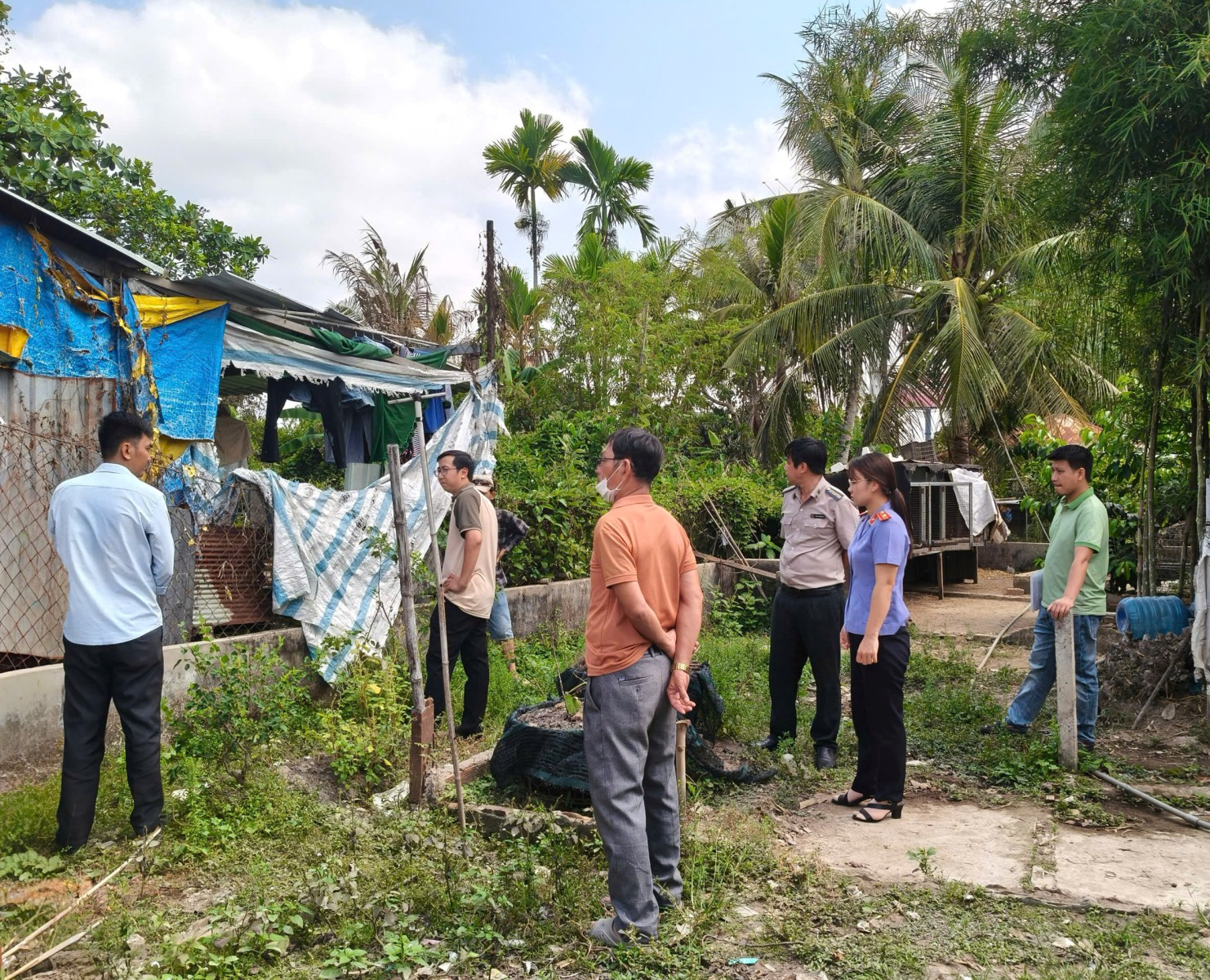   Viện kiểm sát nhân dân Khu vực 3 kiểm sát việc cưỡng chế kê biên tài sản tại khu vực 1, phường Cái Răng
