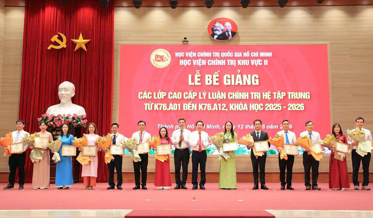 Công chức VKSND thành phố Cần Thơ đạt danh hiệu “Học tập giỏi, rèn luyện tốt” tại Học viện Chính trị khu vực II 