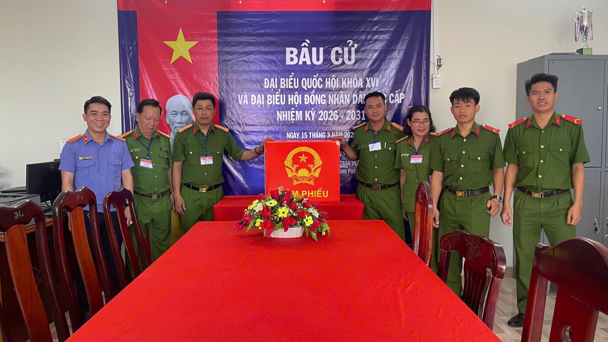 VKSND Khu vực 9 - Cần Thơ kiểm sát chặt chẽ hoạt động bầu cử tại Phân trại Trần Đề