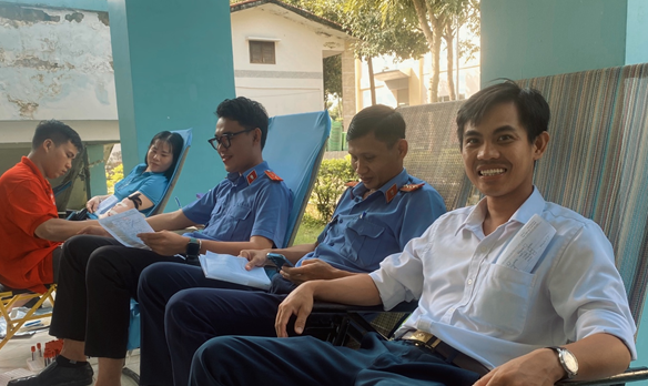 VKSND huyện Cờ Đỏ:   Hiến máu cứu người – Một nghĩa cử cao đẹp