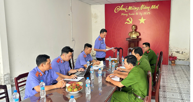 VKSND Khu vực 13 - Cần Thơ trực tiếp kiểm sát 06 tháng cuối năm tại 02 phân trại tạm giam trên địa bàn