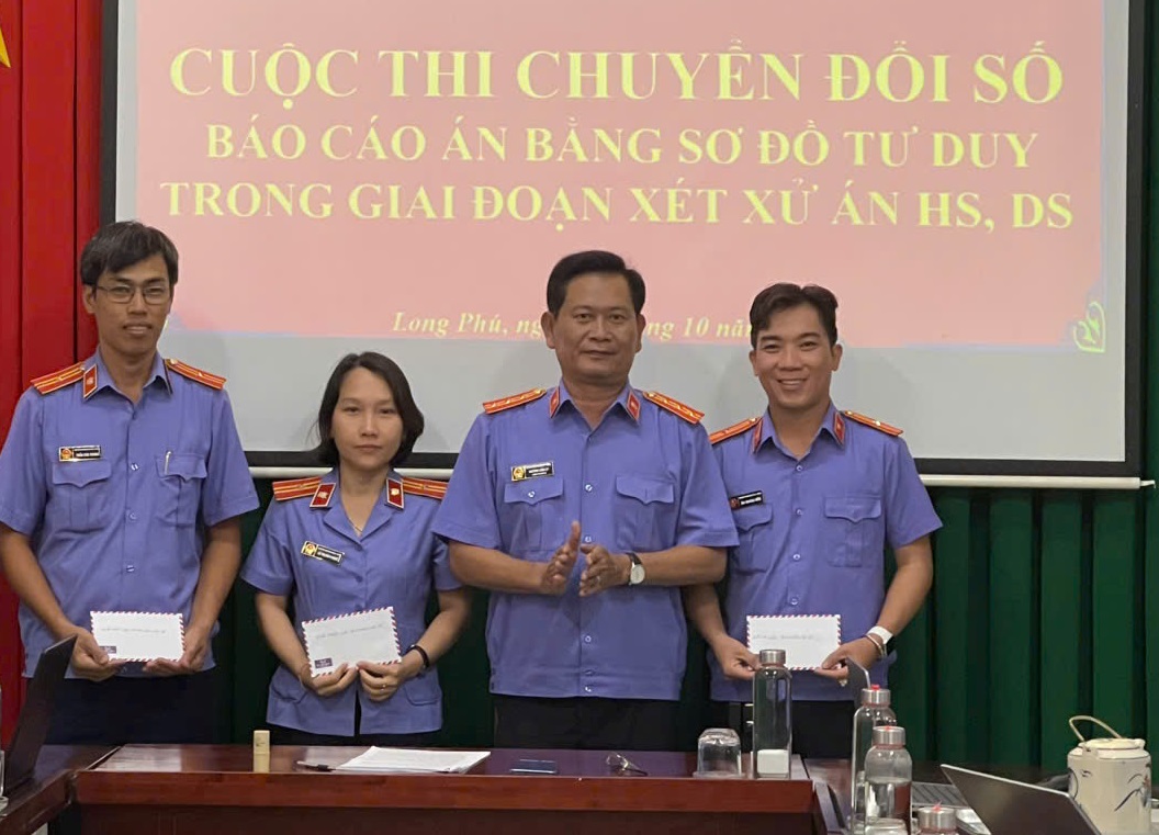 VKSND Khu vực 9 - Cần Thơ tổ chức cuộc thi xây dựng báo cáo án bằng sơ đồ tư duy