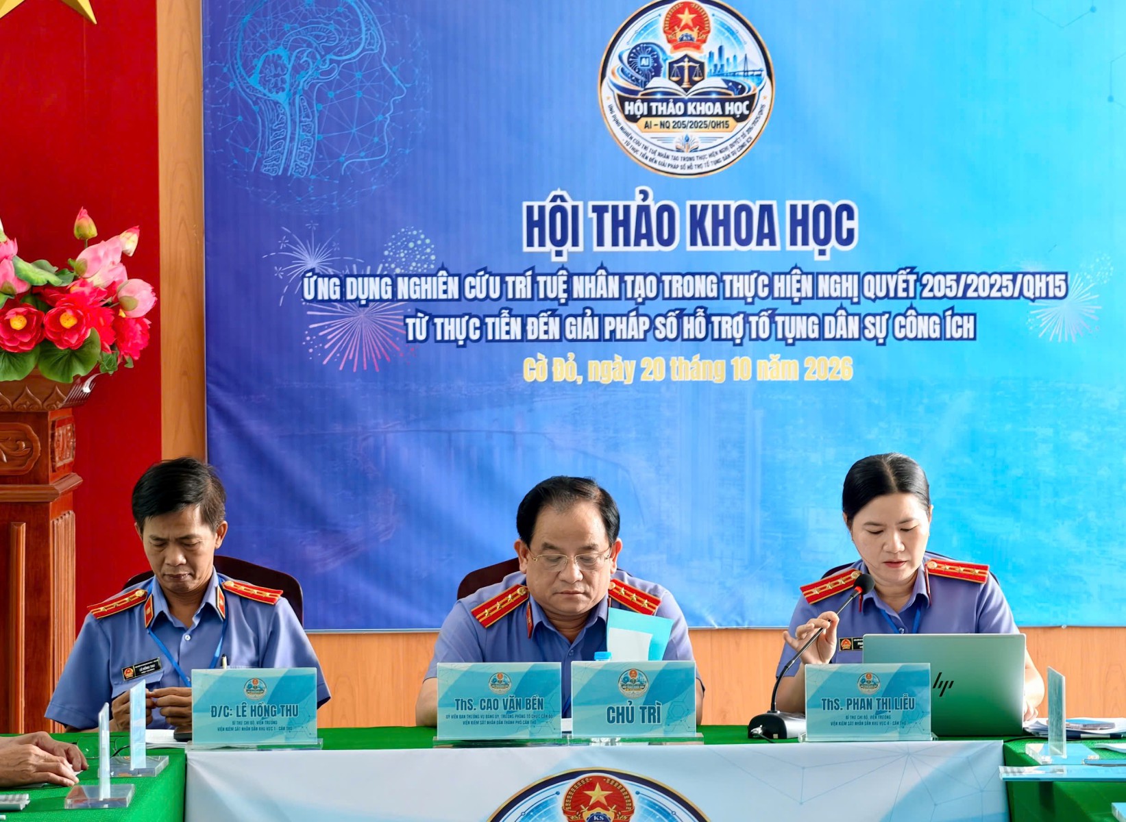 Ngành Kiểm sát Cần Thơ nghiên cứu ứng dụng trí tuệ nhân tạo trong thực hiện Nghị quyết 205