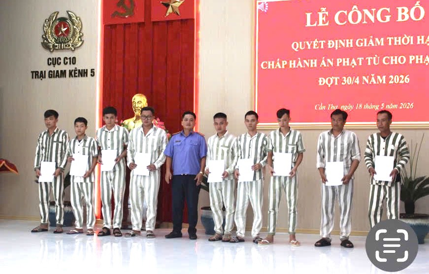Lan tỏa cơ hội hoàn lương từ những quyết định giảm thời hạn chấp hành án phạt tù