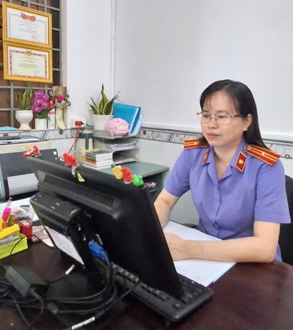Tấm gương điển hình tiên tiến trong phong trào thi đua yêu nước của Viện kiểm sát nhân dân Khu vực 9 - Cần Thơ