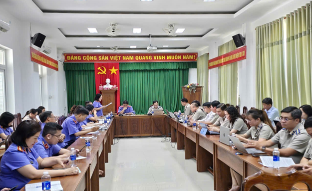 Công bố Quyết định trực tiếp kiểm sát phúc tra việc thực hiện kết luận trực tiếp kiểm sát