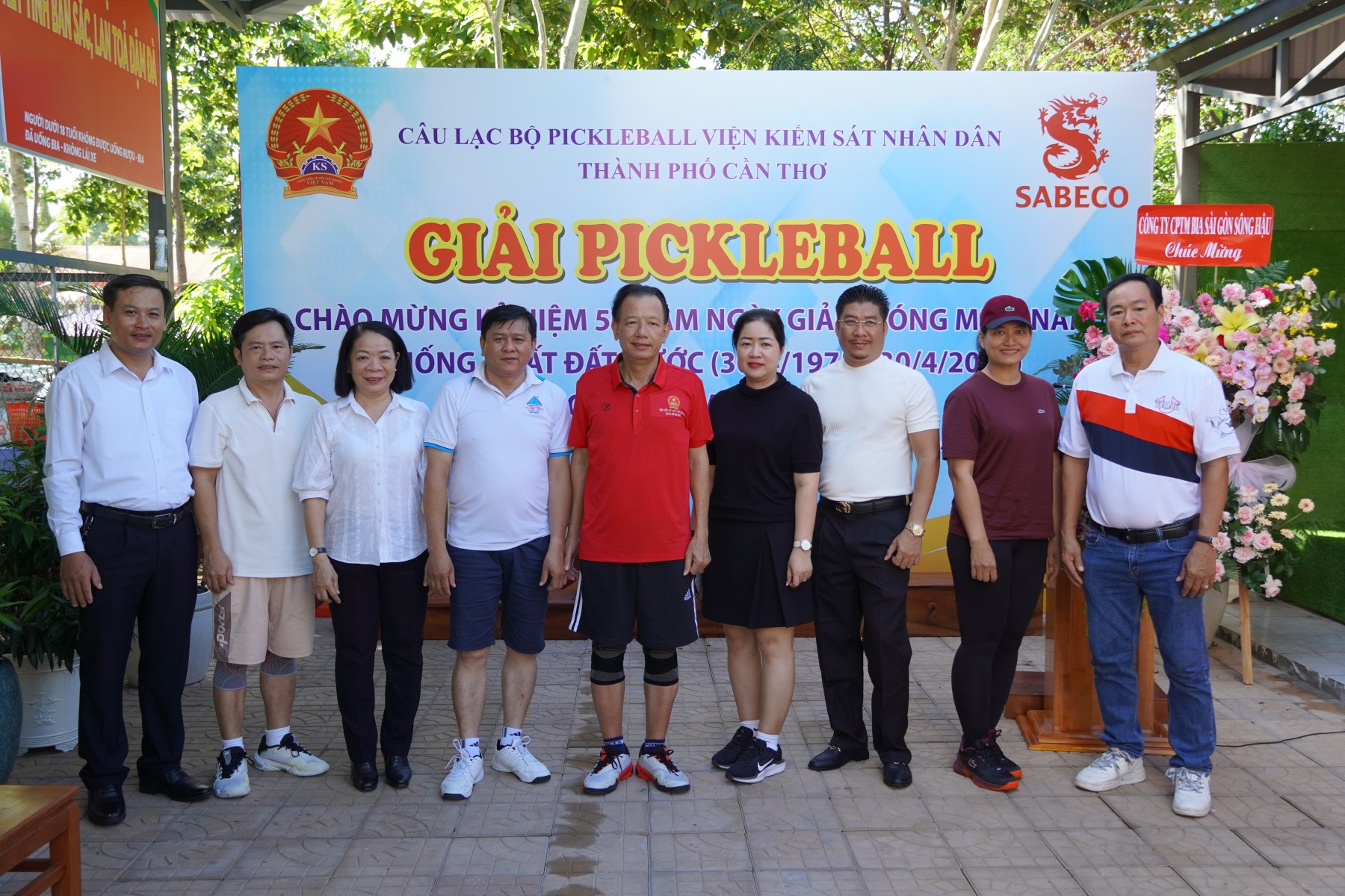Giải Pickleball chào mừng Kỷ niệm 50 năm ngày Giải phóng miền Nam, thống nhất đất nước (30/4/1975 – 30/4/2025) và Quốc tế Lao động 01/5