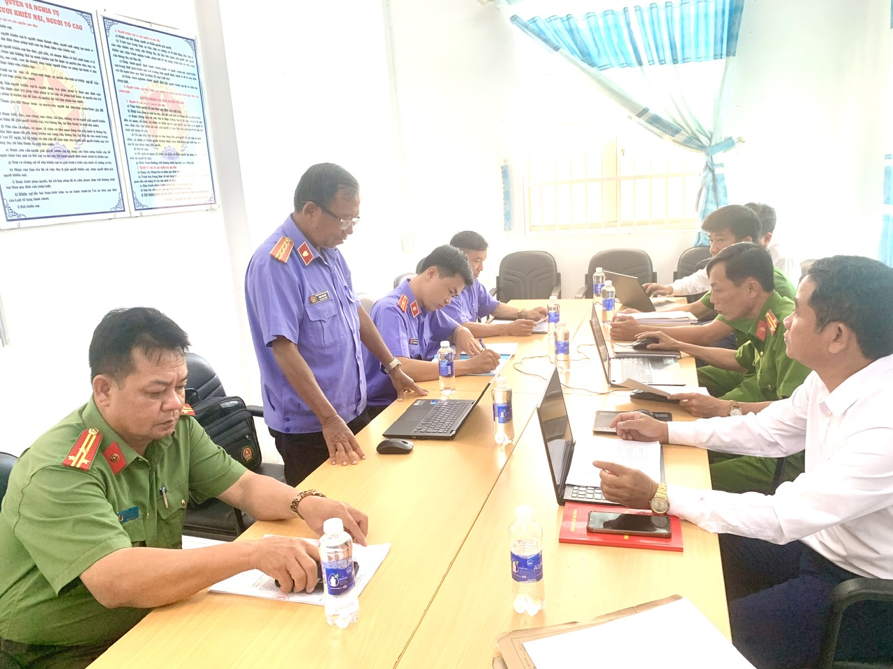VKSND Khu vực 8 - Cần Thơ trực tiếp kiểm sát công tác thi hành án hình sự tại cộng đồng