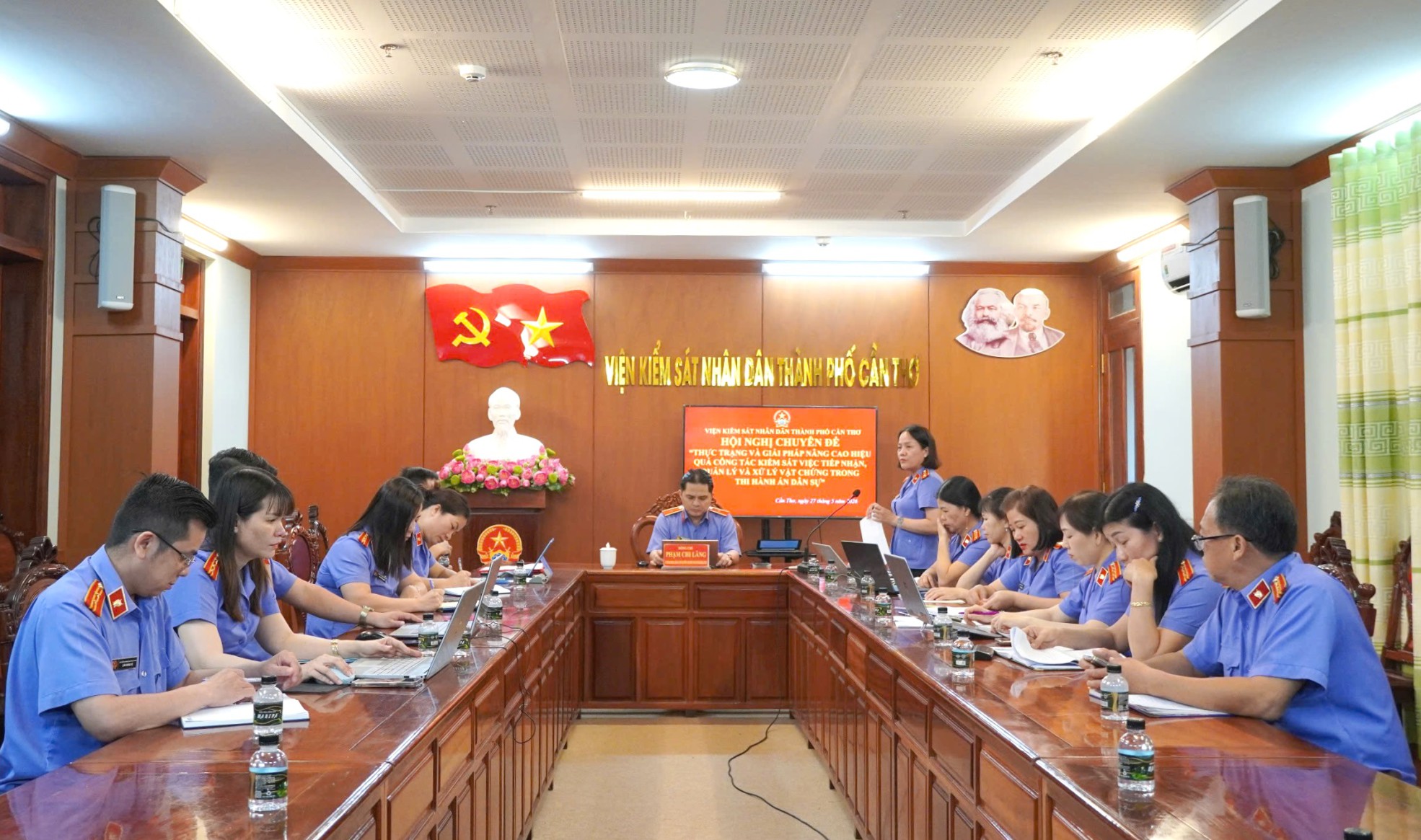 VKSND thành phố Cần Thơ tổ chức Hội nghị chuyên đề về kiểm sát thi hành án dân sự: Tăng cường hiệu quả quản lý vật chứng