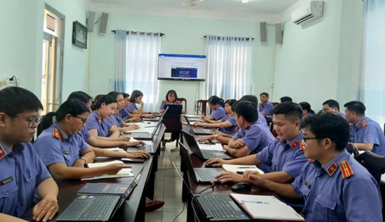 VKSND Khu vực 2 – Cần Thơ tổ chức hướng dẫn luyện tập và ứng dụng AI