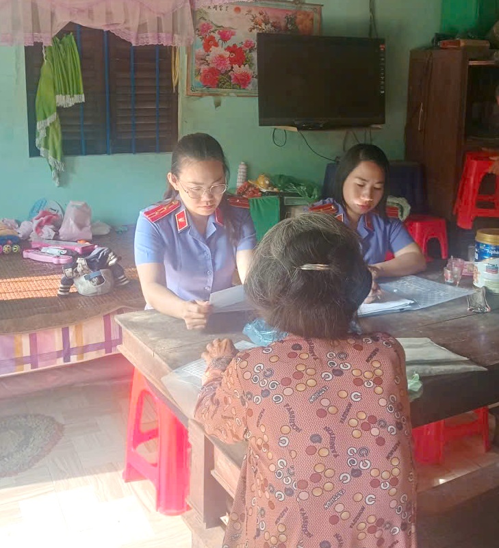 VKSND Khu vực 14 - Cần Thơ bảo vệ quyền dân sự của người bị khuyết tật thần kinh, tâm thần