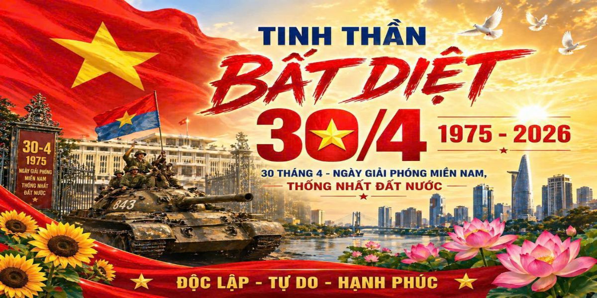 Tinh thần bất diệt ngày 30/4