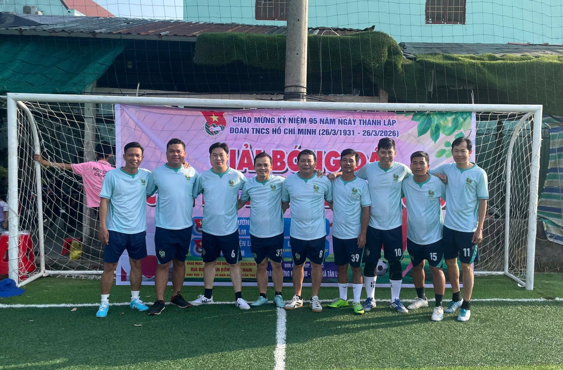 Đoàn Thanh niên VKSND Khu vực 7 tham gia Giải bóng đá cán bộ đoàn chào mừng kỷ niệm 95 năm ngày thành lập Đoàn thanh niên cộng sản Hồ Chí Minh