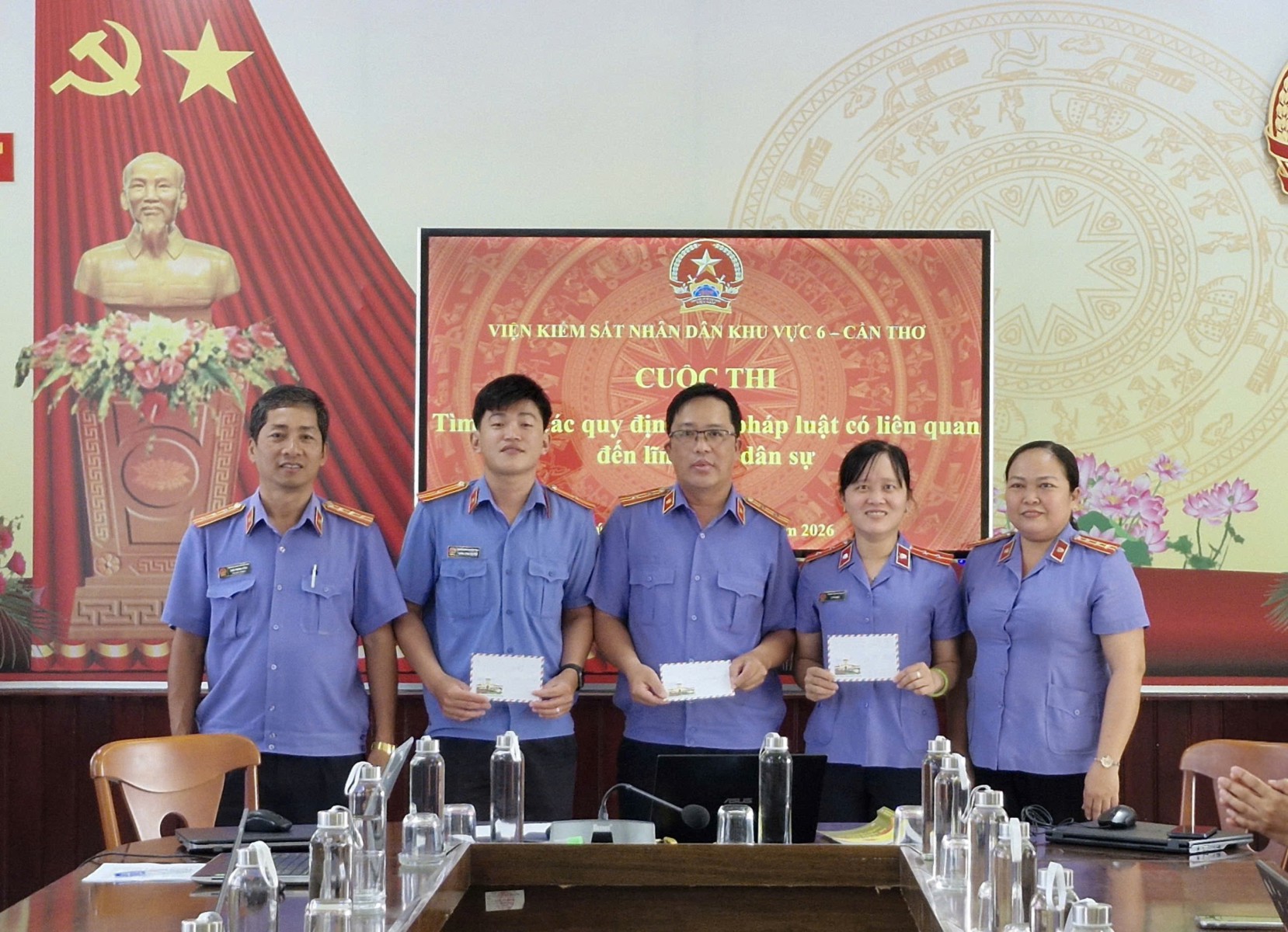 VKSND Khu vực 6 - Cần Thơ tổ chức Cuộc thi “Tìm hiểu các quy định có liên quan đến lĩnh vực dân sự” 