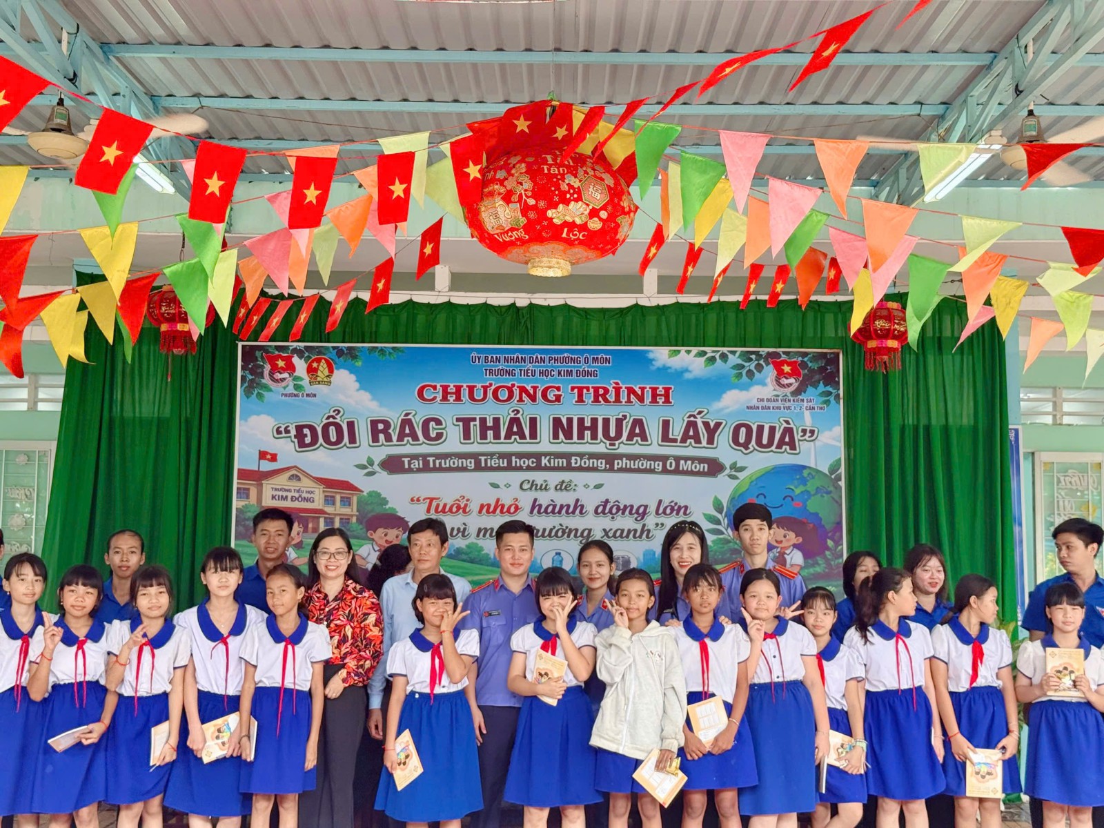 Chi đoàn Viện kiểm sát nhân dân khu vực 1, 2 - Cần Thơ  gieo mầm ý thức xanh cho thế hệ tương lai