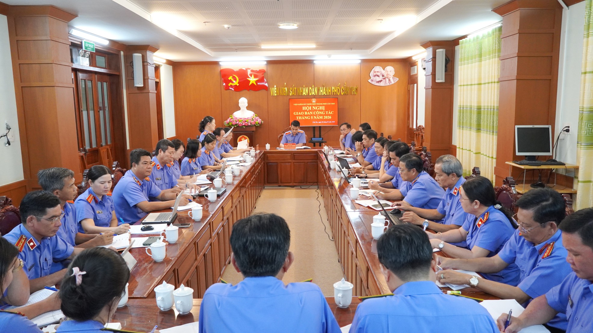      VKSND thành phố Cần Thơ tổ chức Hội nghị giao ban công tác tháng 5