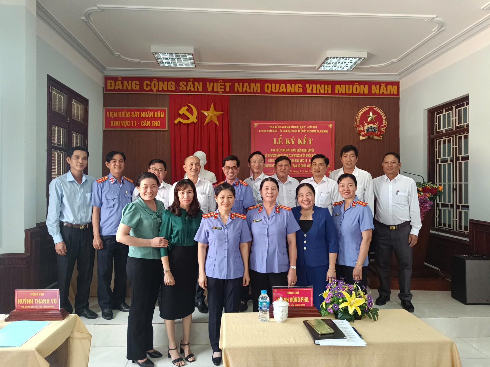 VKSND Khu vực 11: Phát huy hiệu quả từ Quy chế phối hợp trong thực hiện Nghị quyết số 205/2025/QH 15 của Quốc hội