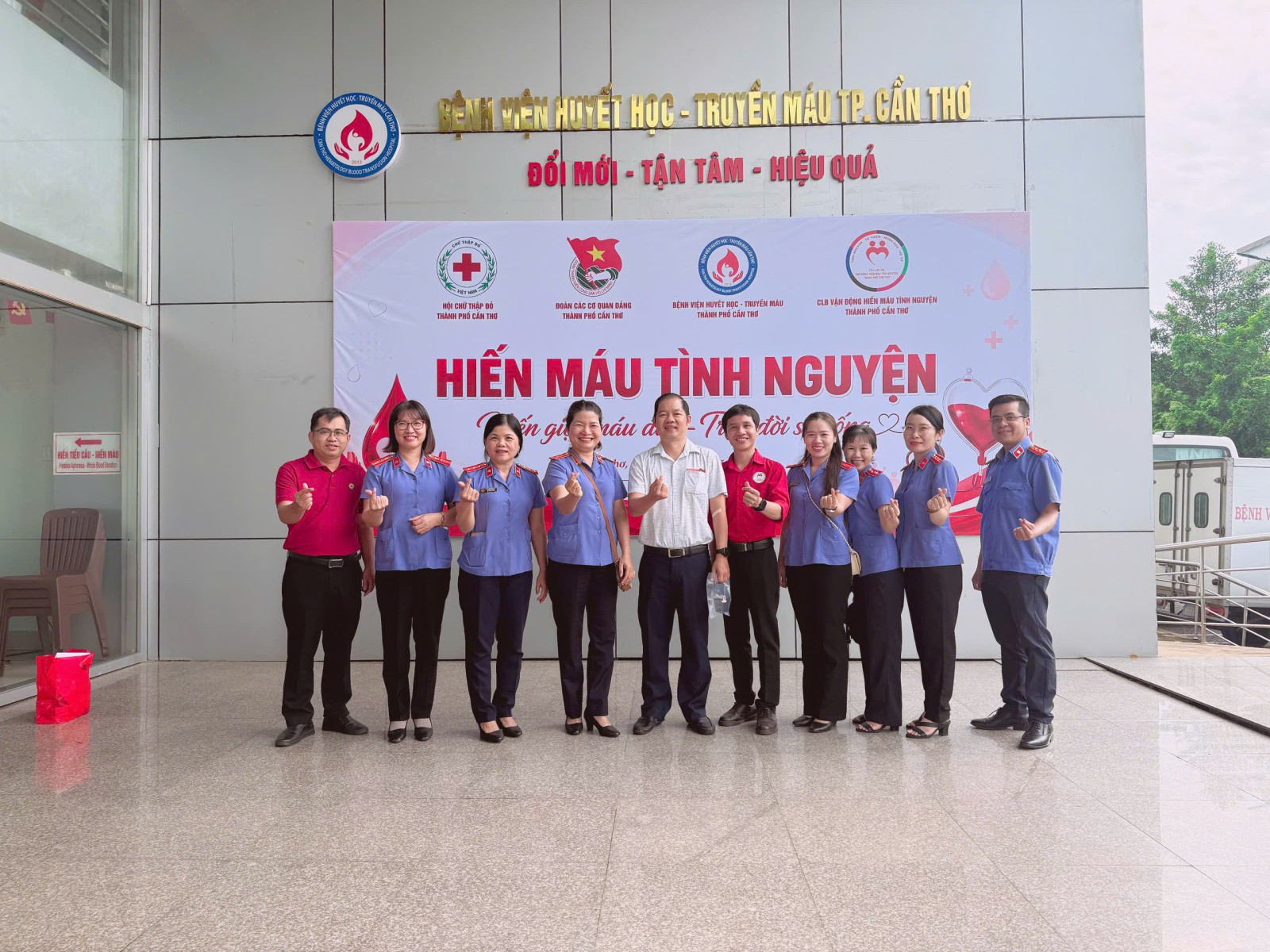 Đảng bộ VKSND thành phố Cần Thơ tích cực hưởng ứng hoạt động hiến máu tình nguyện đợt II năm 2026