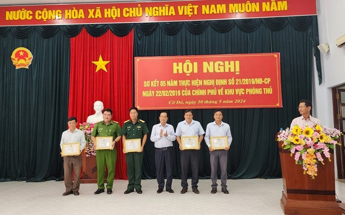 Tổ chức sơ kết 05 năm thực hiện Nghị định số 21/2019/NĐ-CP, ngày 22/9/2019 của Chính phủ về khu vực phòng thủ