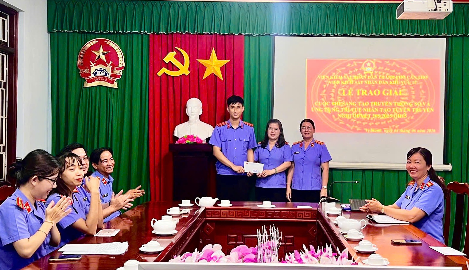VKSND Khu vực 11 - Cần Thơ công bố kết quả cuộc thi ứng dụng AI tuyên truyền Nghị quyết 205/2025/QH15