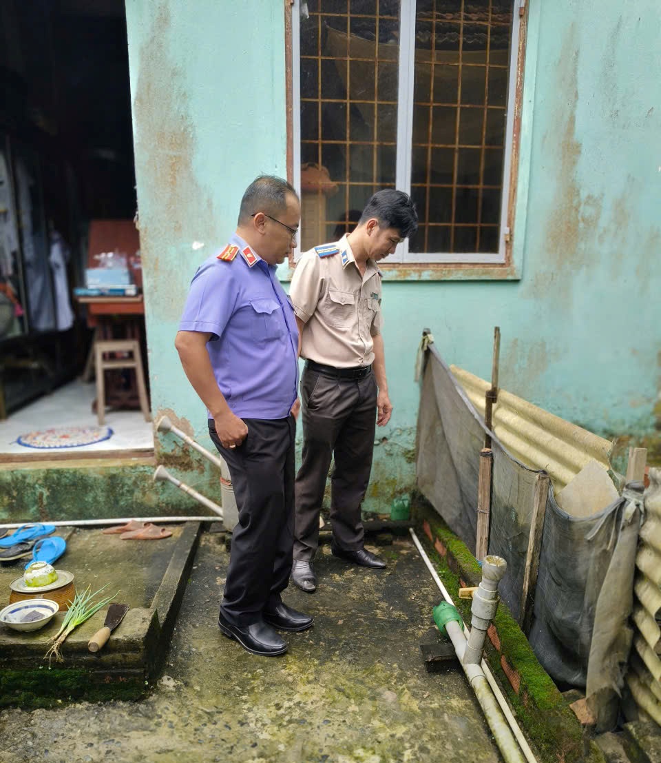 VKSND Khu vực 4 - Cần Thơ kiểm sát việc cưỡng chế kê biên tài sản