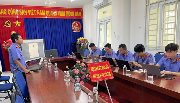 VKSND Khu vực 8:  Tăng cường học tập việc ứng dụng AI hỗ trợ cho Kiểm sát viên làm công tác hình sự