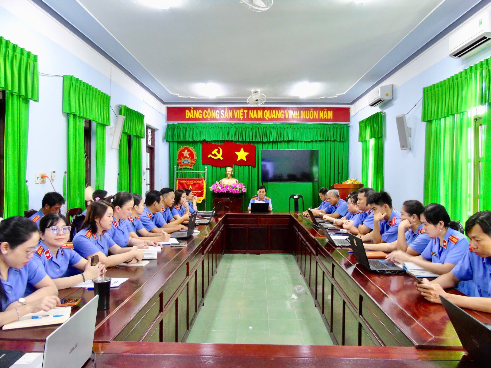 VKSND Khu vực 3 - Cần Thơ: tổ chức luyện tập kỹ năng sử dụng AI