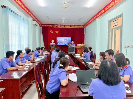 VKSND Khu vực 2 - Cần Thơ đẩy mạnh chuyển đổi số, ứng dụng công nghệ thông tin trong hoạt động tố tụng