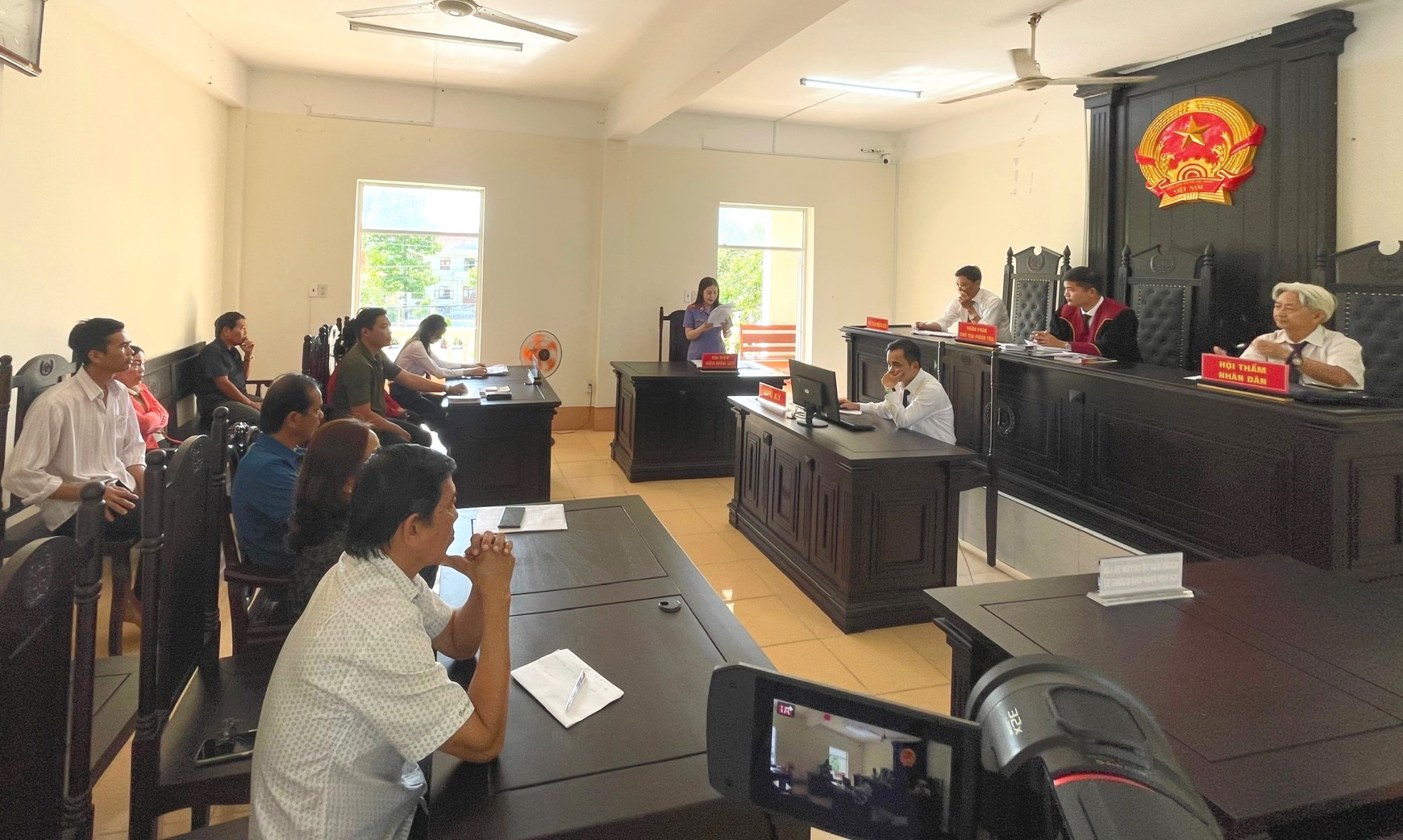 VKSND Khu vực 7 - Cần Thơ tổ chức phiên tòa rút kinh nghiệm, nâng cao chất lượng kiểm sát xét xử các vụ án dân sự