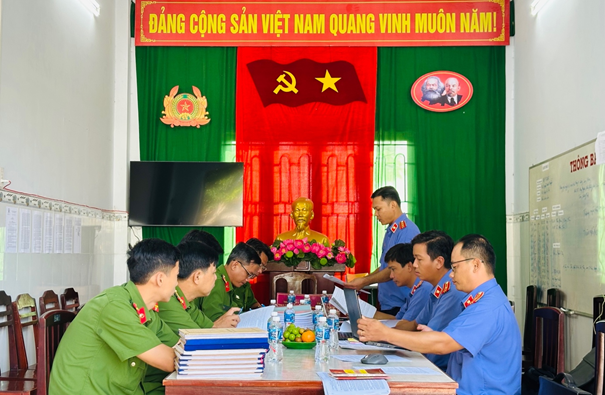 Viện kiểm sát nhân dân Khu vực 4 - Cần Thơ trực tiếp kiểm sát Phân Trại tạm giam Khu vực Thốt Nốt, Vĩnh Thạnh và Cờ Đỏ