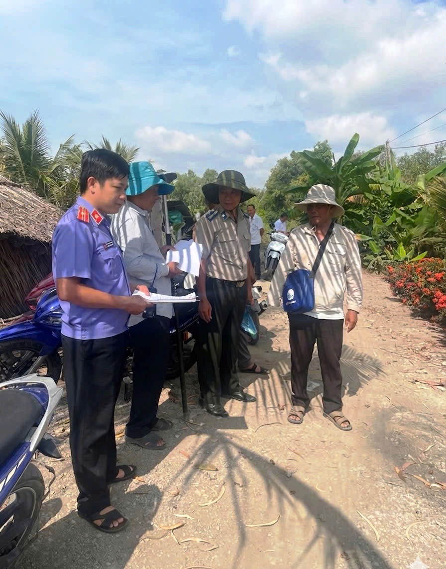 VKSND Khu vực 12 - Cần Thơ tăng cường kiểm sát cưỡng chế thi hành án quyền sử dụng đất, bảo vệ quyền lợi hợp pháp của người dân